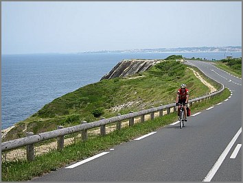 route de la corniche basque,saint-jean-de-luz,hendaye,küstenstraße,atlantik